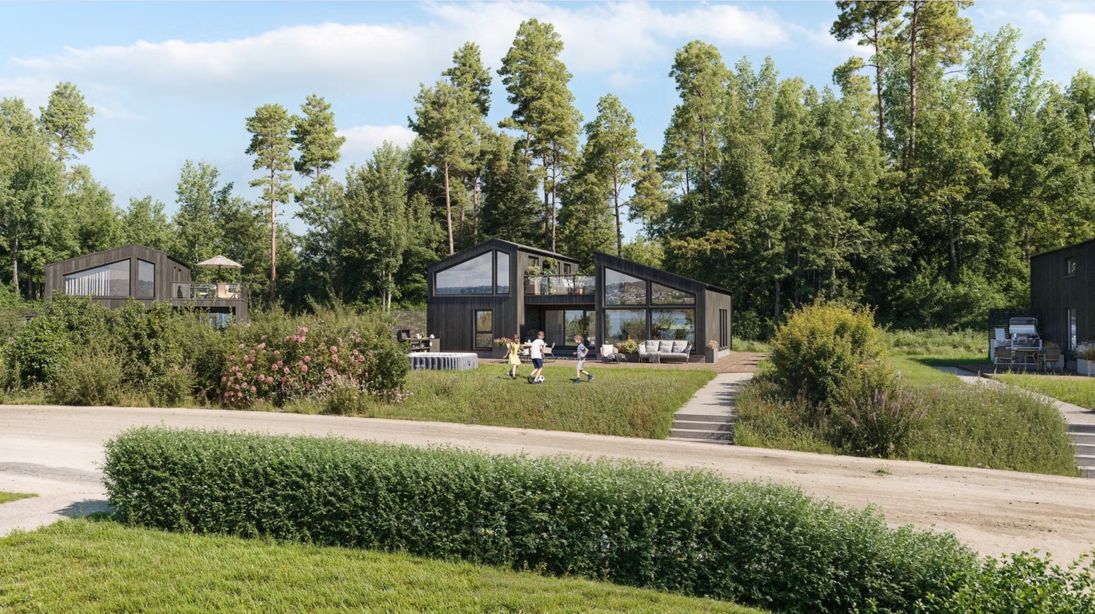 Seivallvegen, Porsgrunn - Stor, moderne og sjønær familiehytte