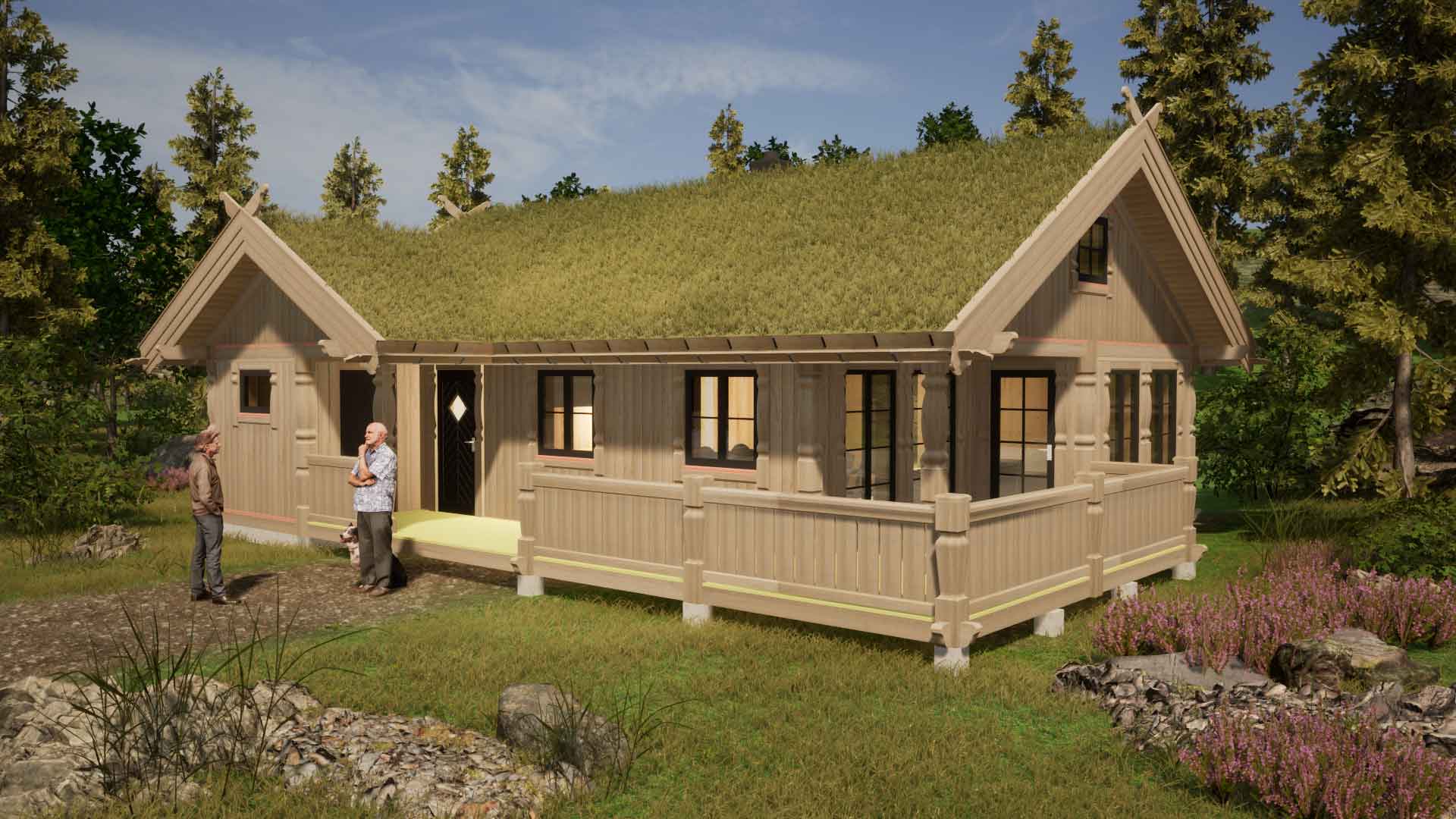 Tusseskogen Tradisjonell Eventyrhytte